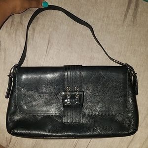 Black *Leather* handbag